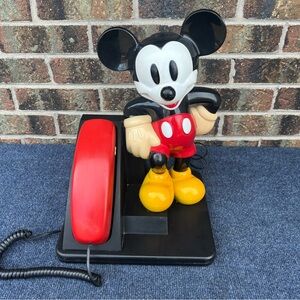Vintage Mickey Mouse Phone by AT&T Works Great !